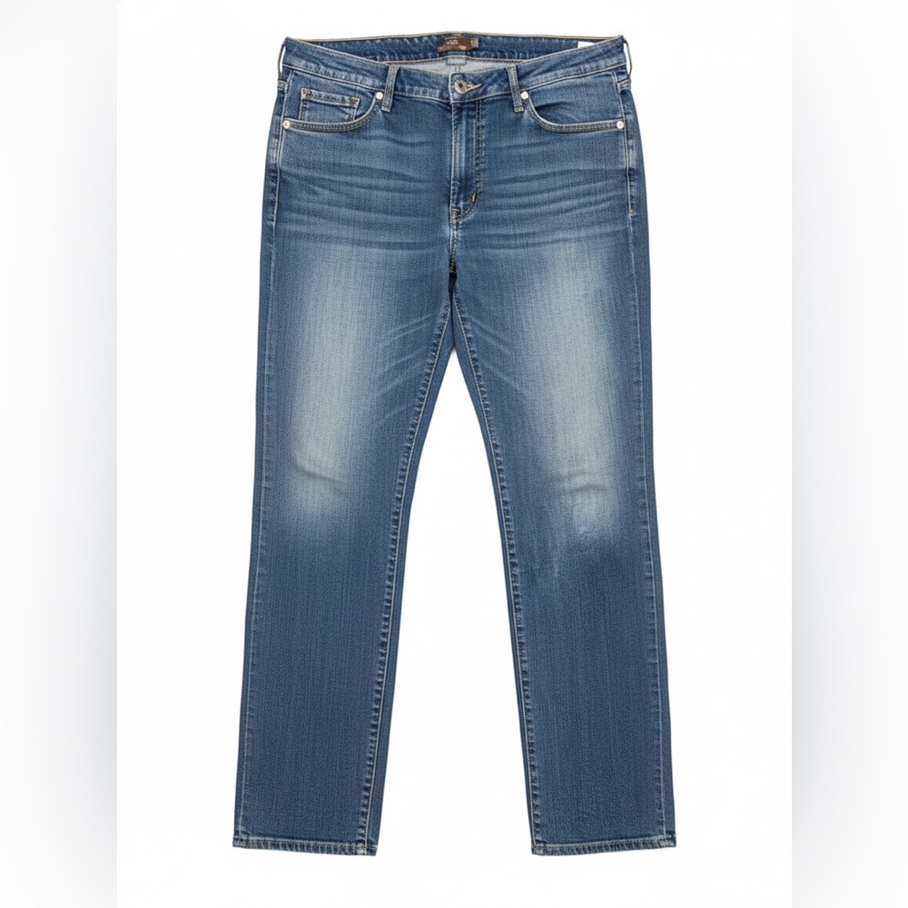 Torrid Jeans Boyfriend Straight Woman 22R 42x29 Vintage Stretch Jeans Blue Denim